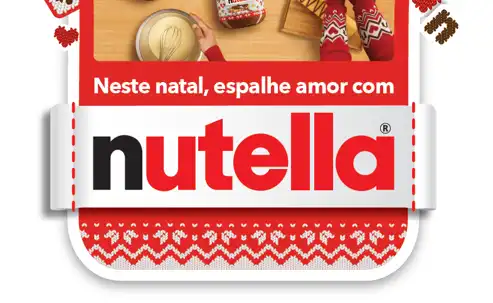 Imagem de Nutella® lança embalagens temáticas para o Natal