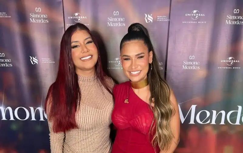 Imagem de Priscila Senna anuncia participação especial de Simone Mendes no audiovisual “TBT da Musa”