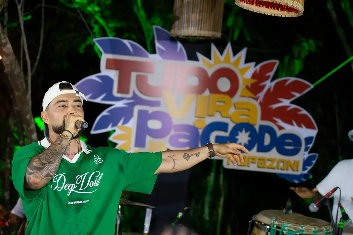Imagem de Papazoni grava segunda edição do projeto “Tudo Vira Pagode”