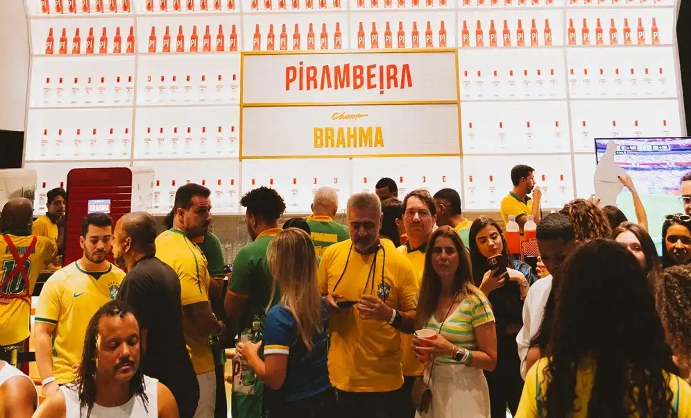 Imagem de Pirambeira recebe Arena Chopp Brahma e transmite jogos do Brasil e da Copa do Mundo