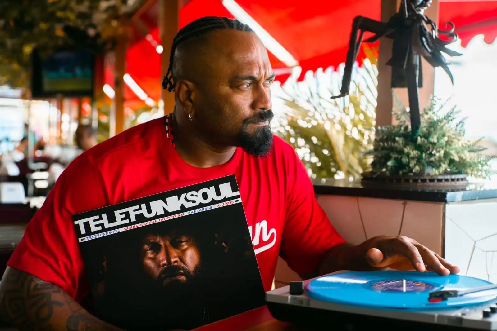 Imagem de Samba Reggae do Futuro: Telefunksoul lança vinil comemorativo pelos 10 anos do Bahia Bass