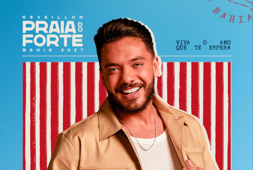 Imagem de Réveillon Praia do Forte anuncia Wesley Safadão como primeira atração da edição de 2027