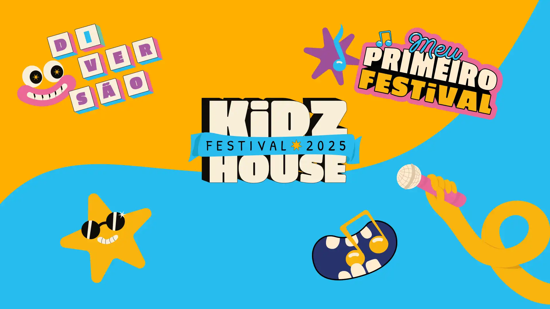 Imagem de Faltam 3 dias para o "Kidzhouse Festival": São Paulo se prepara para celebrar o Mês das Crianças com o “Rock in Rio das Crianças”