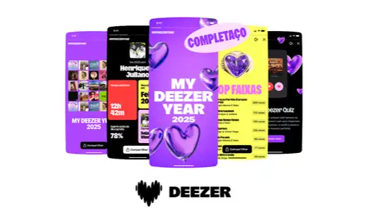Imagem de Deezer expande experiência do My Deezer Year com estatísticas e insights anuais completas