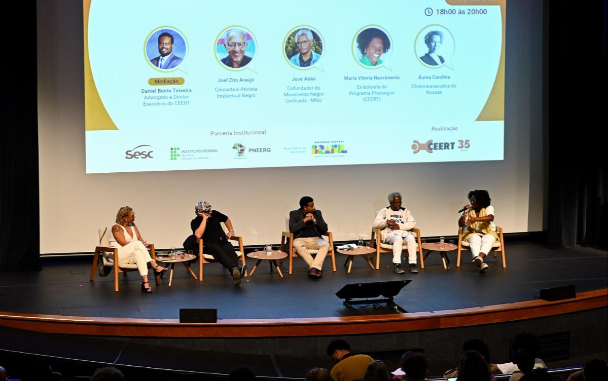 Imagem de Diálogos Antirracistas 2025 reuniu cerca de 1,5 mil pessoas em celebração aos 35 anos do CEERT