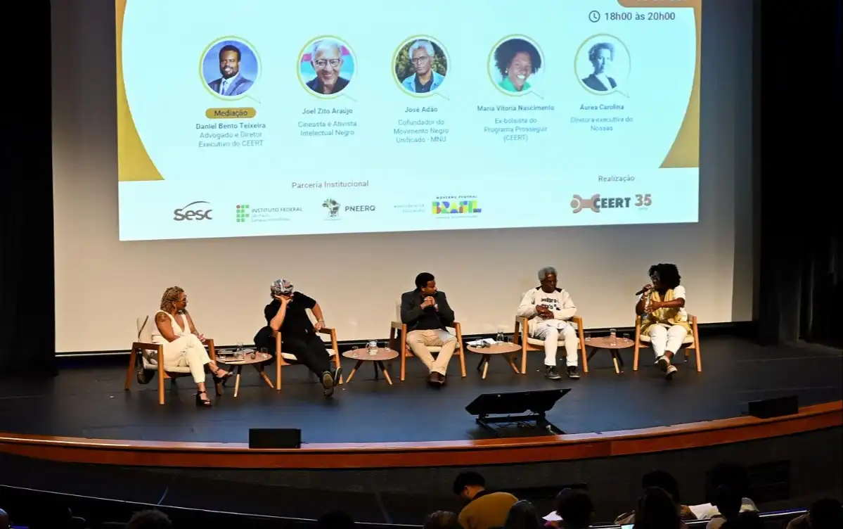 Imagem de Diálogos Antirracistas 2025 reuniu cerca de 1,5 mil pessoas em celebração aos 35 anos do CEERT