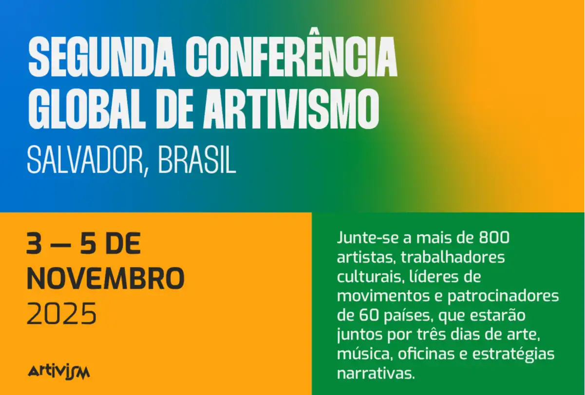 Imagem de Conferência internacional reúne líderes culturais, artistas e ativistas em Salvador antes da COP30