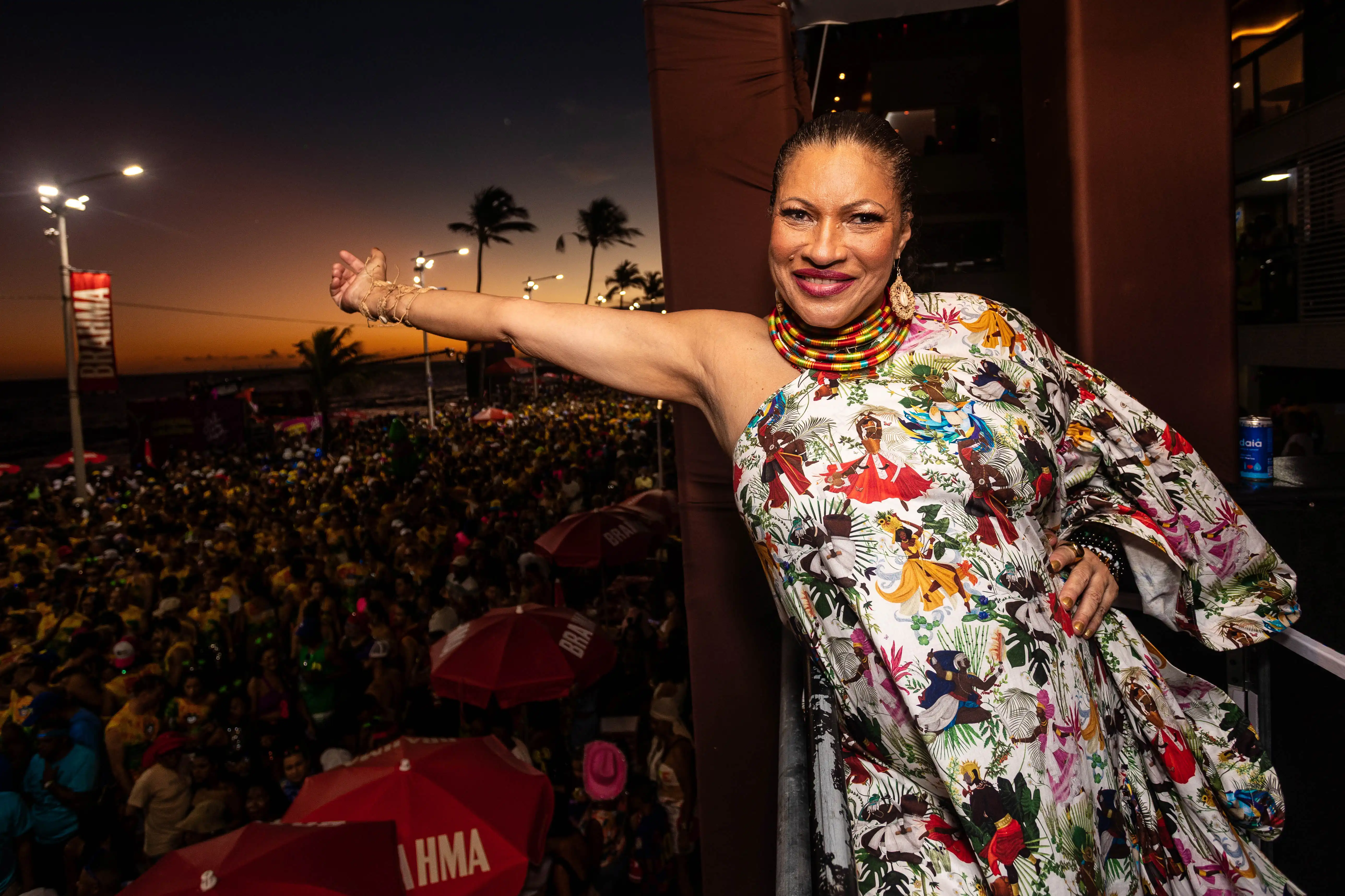 Imagem de Camarote Marta Góes celebrou a ancestralidade no domingo de Carnaval