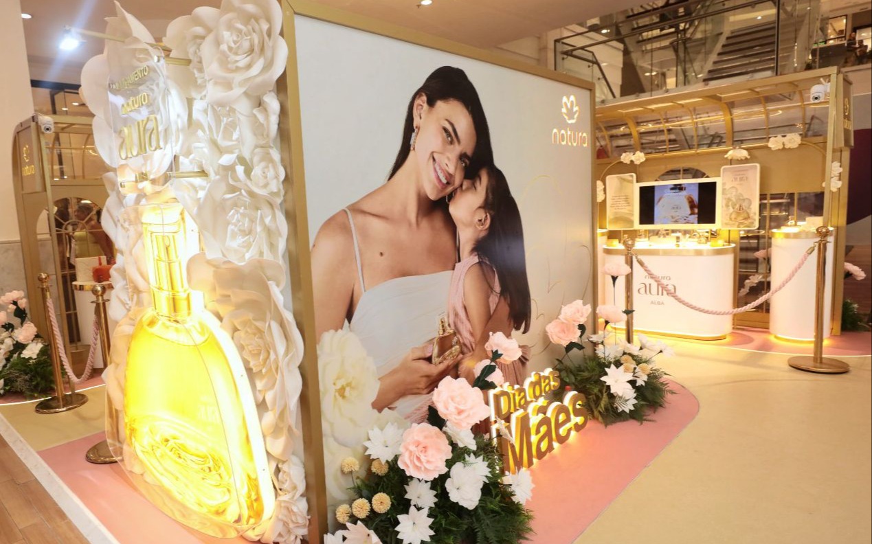 Imagem de Natura inicia celebração de Dia das Mães com ação especial no Shopping da Bahia, em Salvador