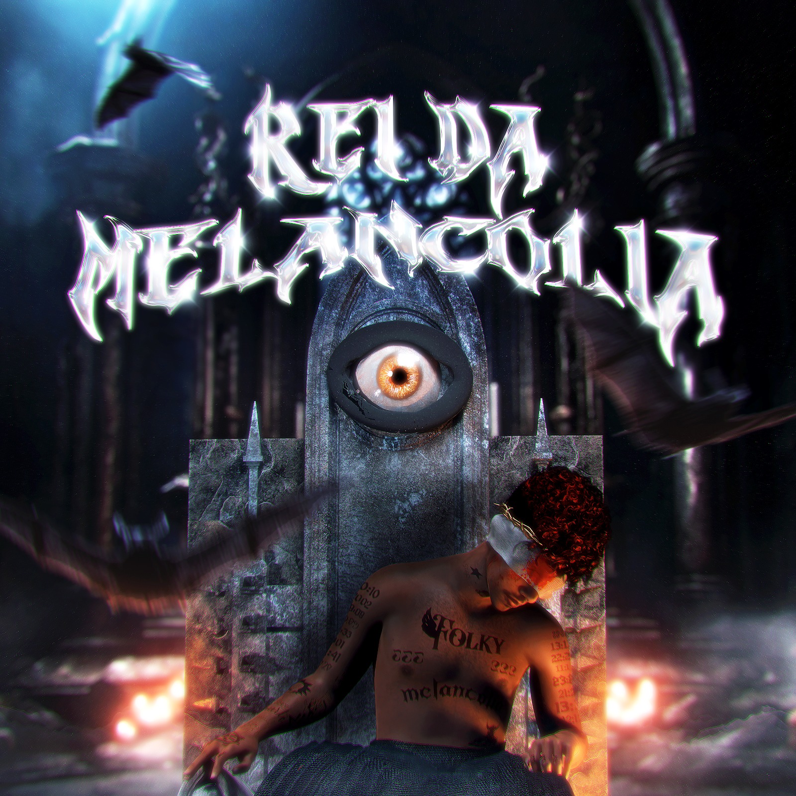 Imagem de Folky lança "Rei da Melancolia", 3º álbum da carreira e afirmação no Emo Rap