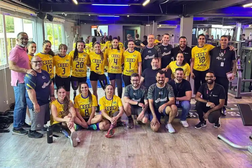 Imagem de Seleção Brasileira Paralímpica de Vôlei Sentado treinou em Salvador antes do Mundial nos EUA