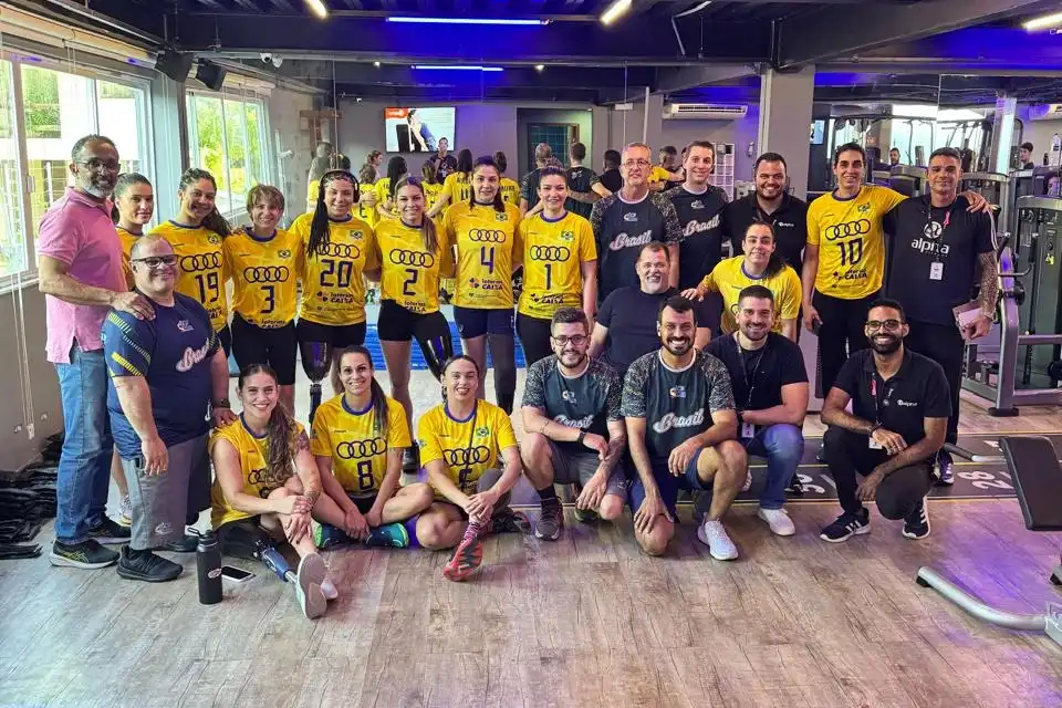 Imagem de Seleção Brasileira Paralímpica de Vôlei Sentado treinou em Salvador antes do Mundial nos EUA