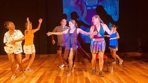 Evana Jeyssan, Ana Paula Bouzas, Fabio Os&oacute;rio Monteiro, Denise Fraga, Evelin Buchegger, Key Sawao