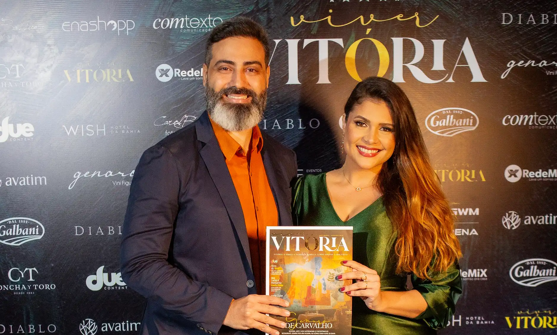 Imagem de Revista Viver Vitória celebra 3ª edição e 15 anos da Due Content em noite de arte, cultura e alta gastronomia no Wish Hotel da Bahia