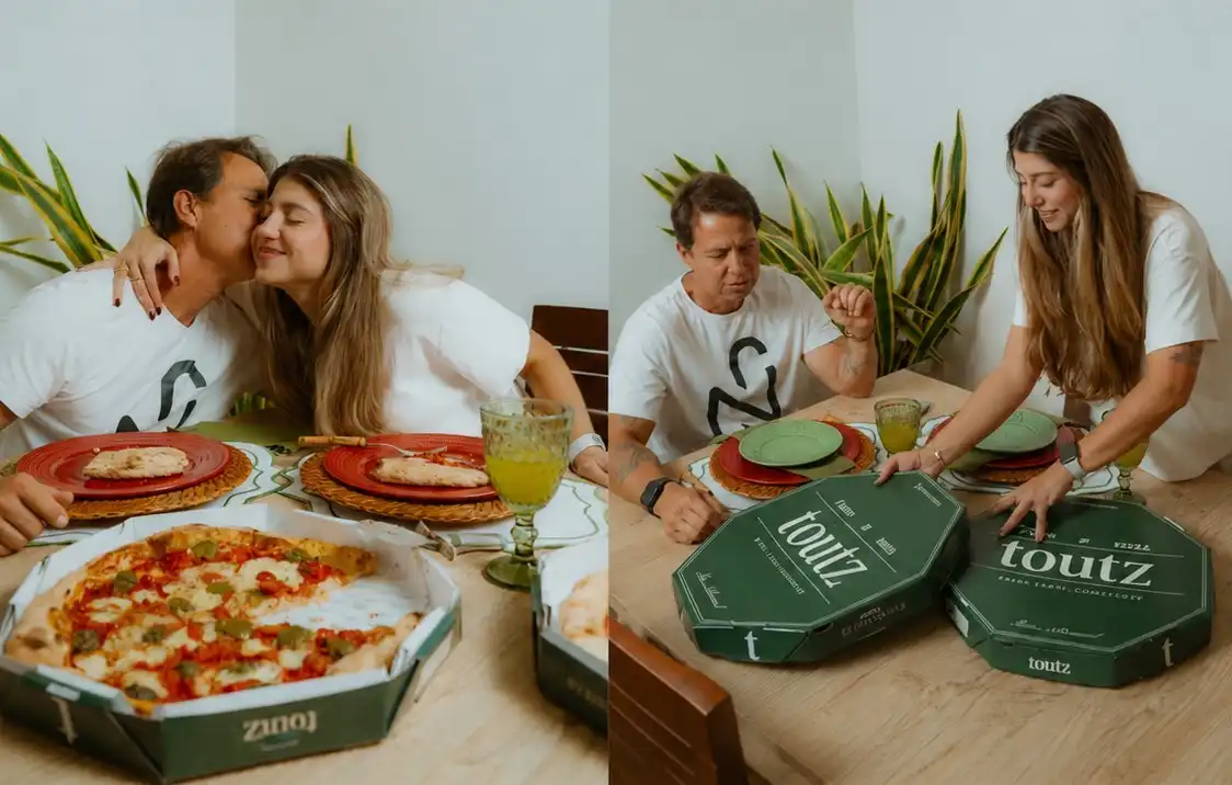 Imagem de Letícia Imbassahy protagoniza homenagem de Dia dos Pais em colaboração com Toutz Pizza