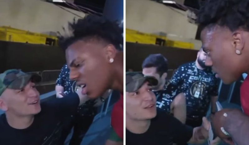 Imagem de João Gomes encontra IShowSpeed no Brasil e surpreende streamer com número de seguidores