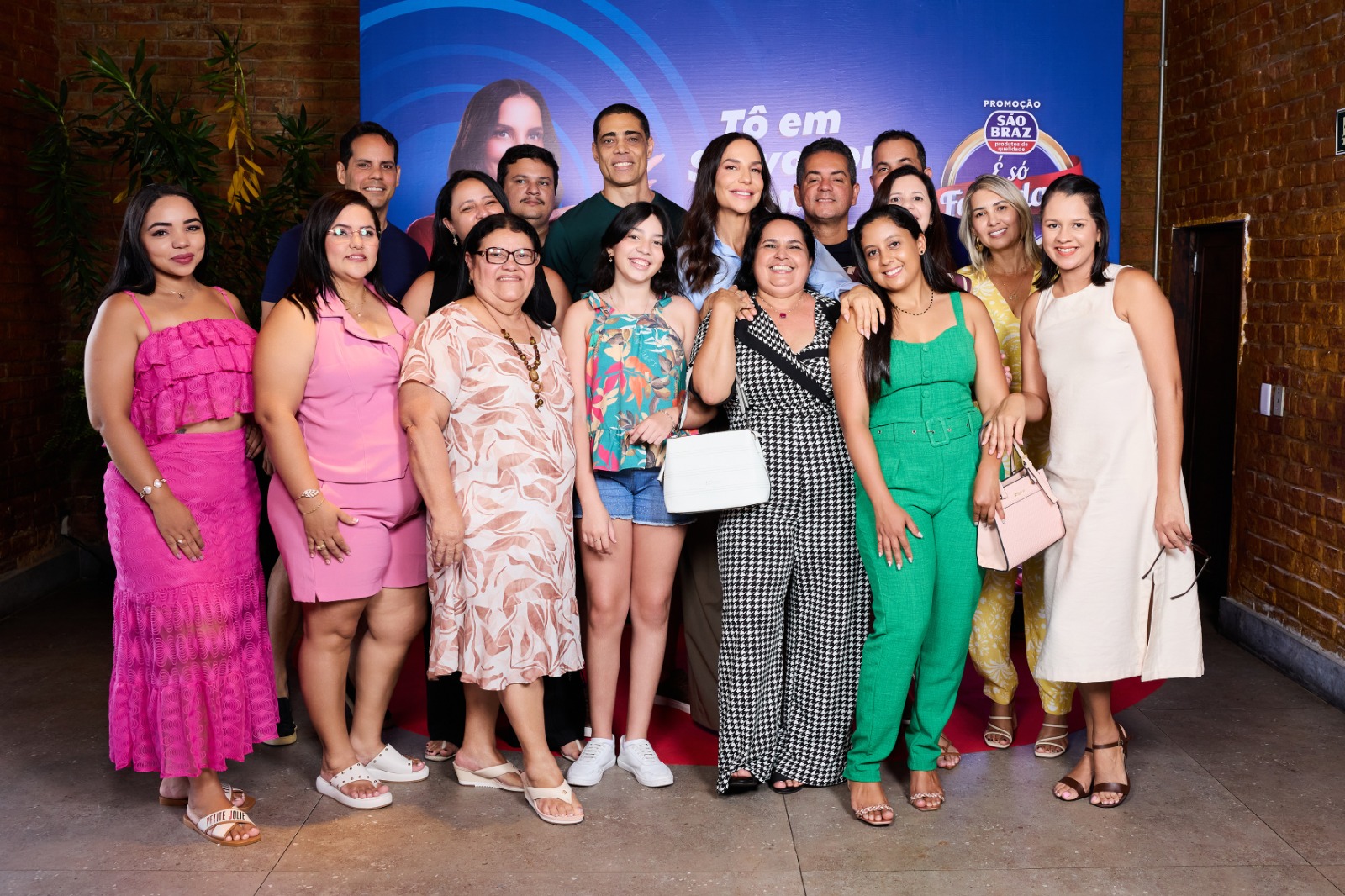 Imagem de Ivete Sangalo se encontra com ganhadores da campanha São Braz em café da manhã exclusivo em Salvador