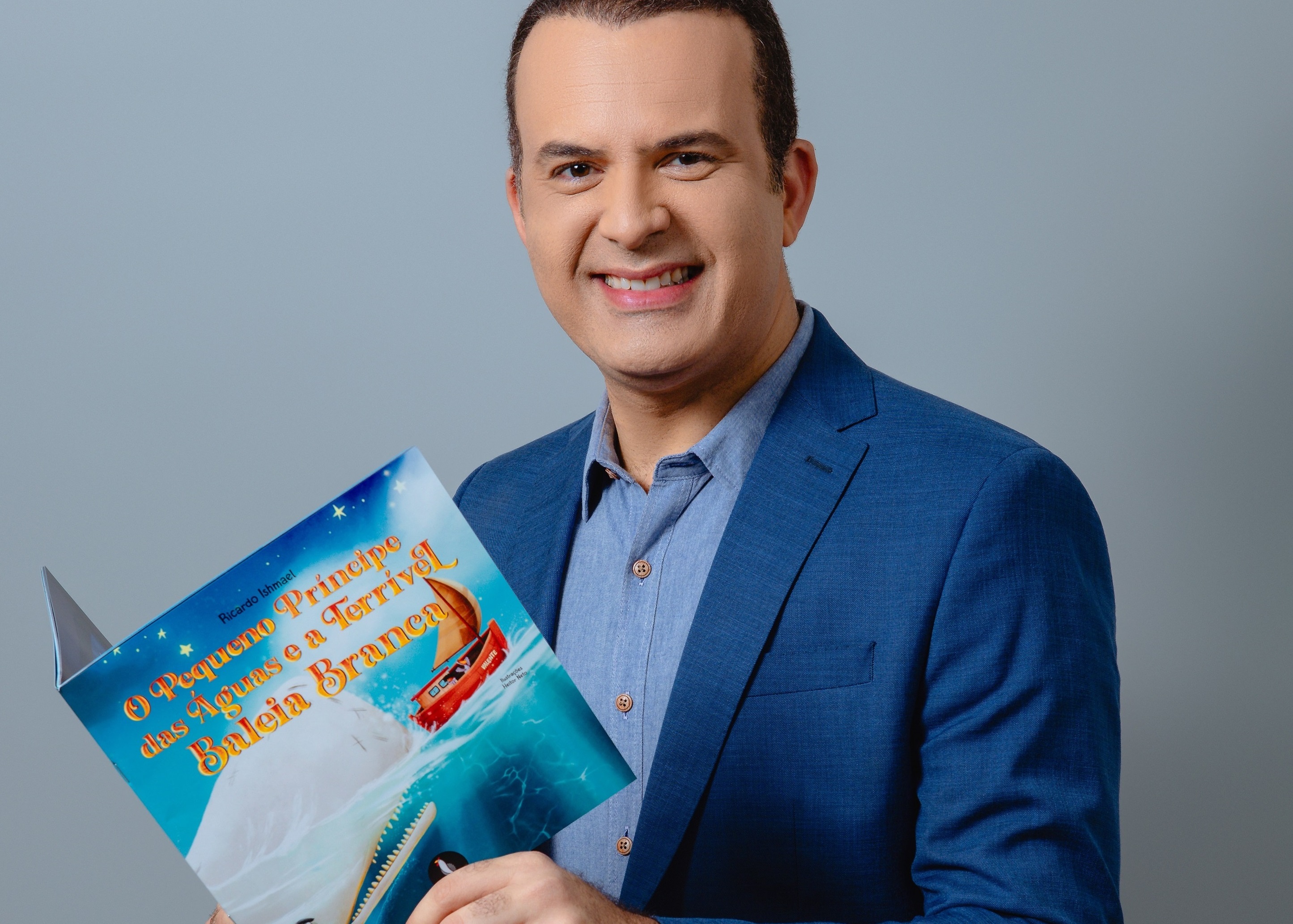 Imagem de Ricardo Ishmael lança “O Pequeno Príncipe das Águas e a Terrível Baleia Branca”