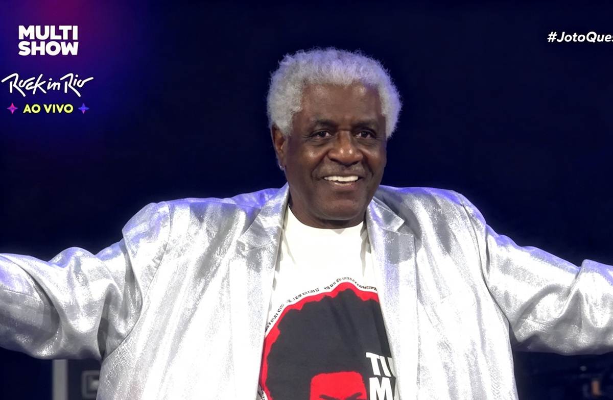 Imagem de Tony Tornado surpreende público do Rock Rio com homenagem a Tim Maia