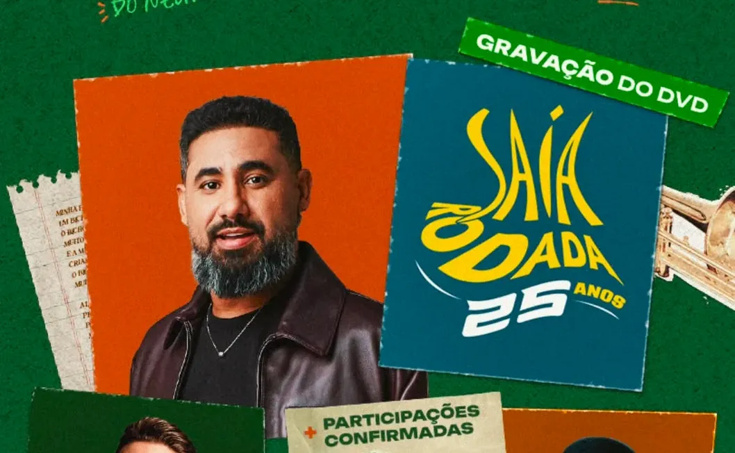 Imagem de Raí Saia Rodada celebra 25 anos de carreira com gravação de DVD histórico em Recife