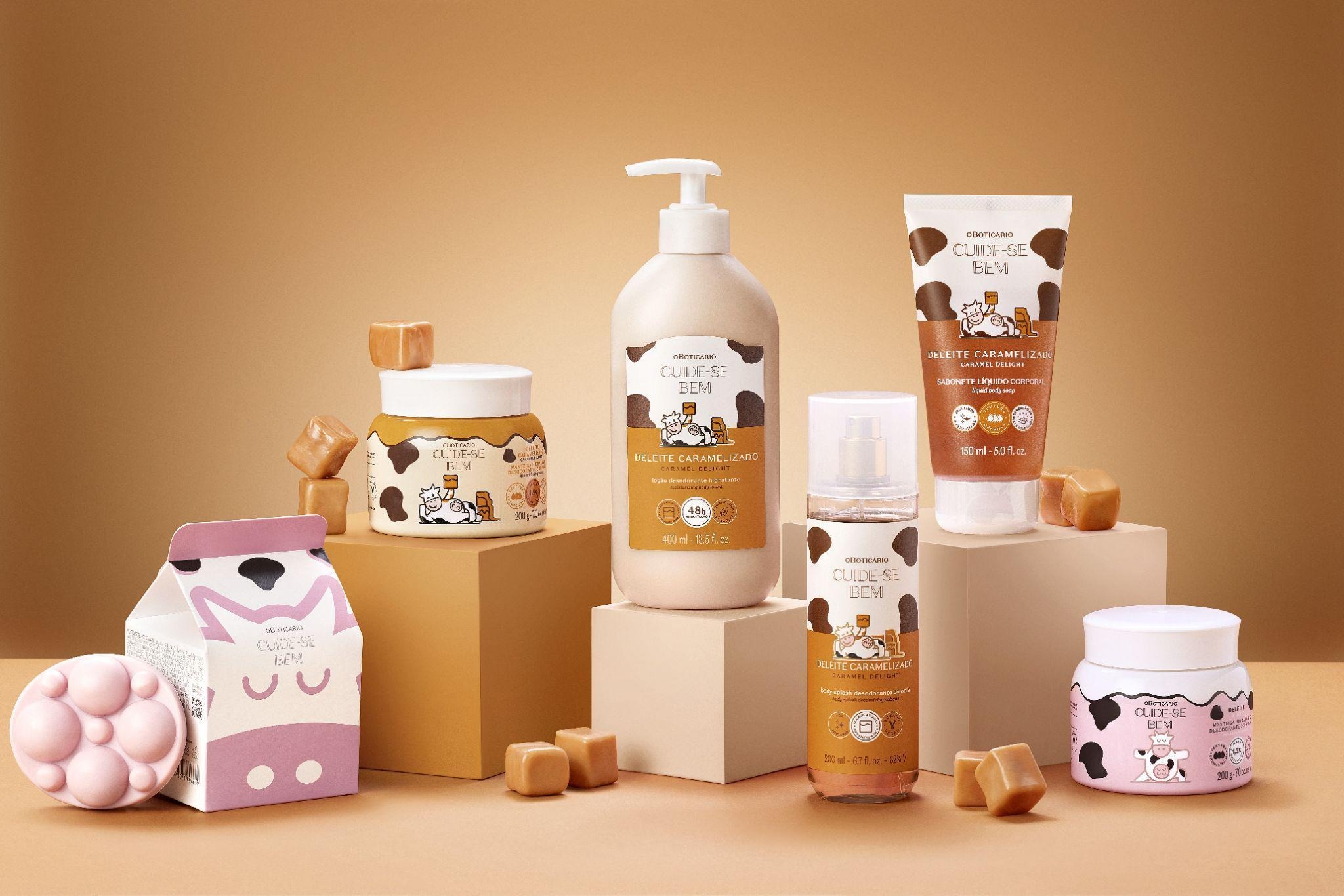 Imagem de O Boticário amplia portfólio da linha queridinha com o lançamento de Cuide-se Bem Deleite Caramelizado