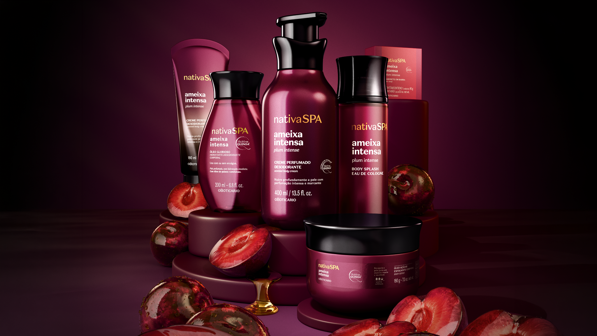 Imagem de Ingrediente best seller que se tornou ícone de Nativa SPA ganha versão mais marcante com lançamento de Ameixa Intensa