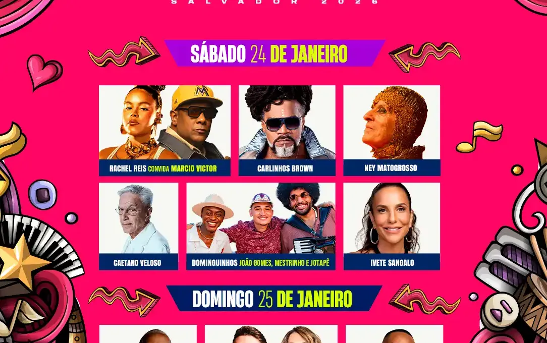 Imagem de Festival de Verão 2026 divulga datas, atrações e novo local