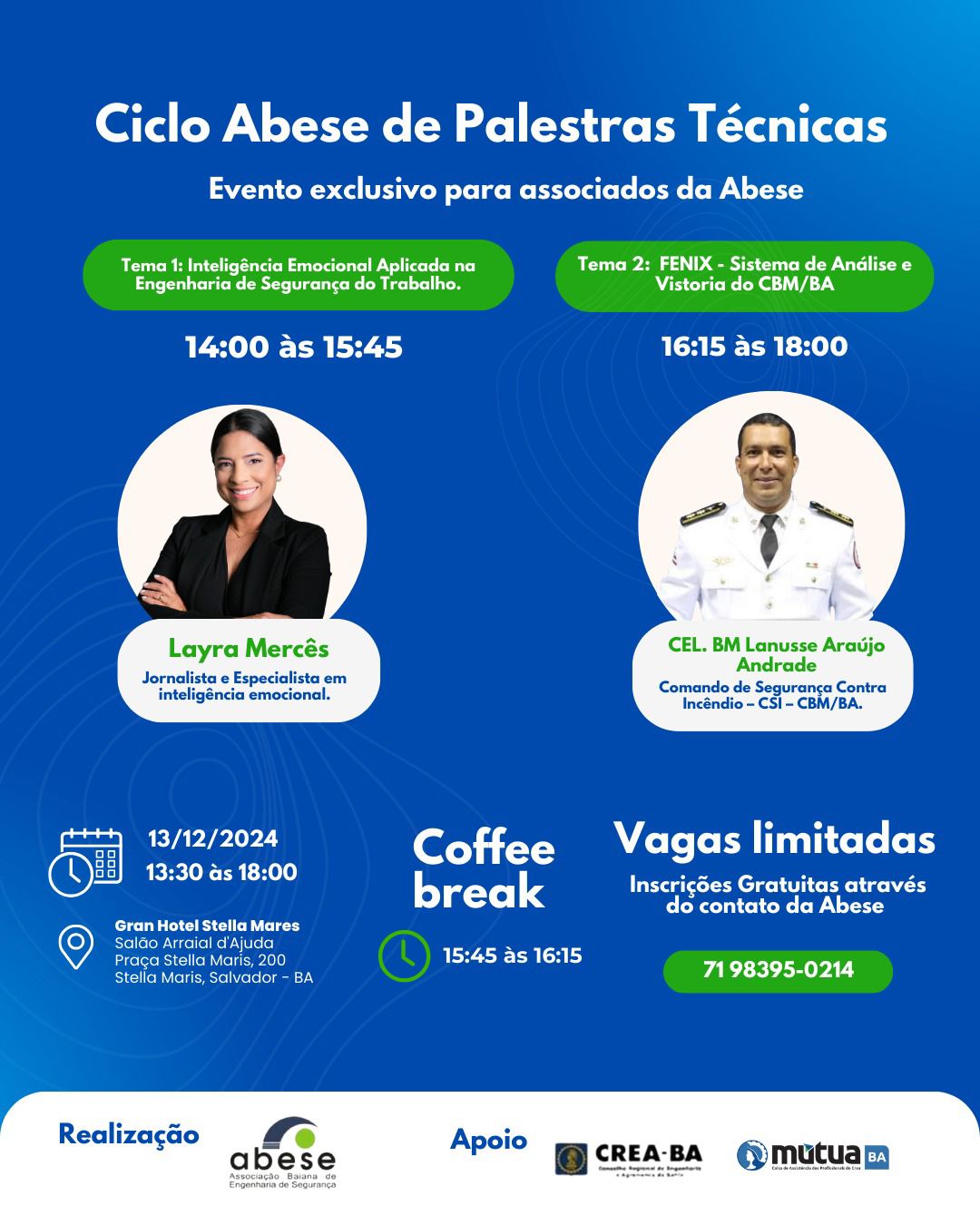 Imagem de Abese promove 1° Ciclo de Palestras Técnicas