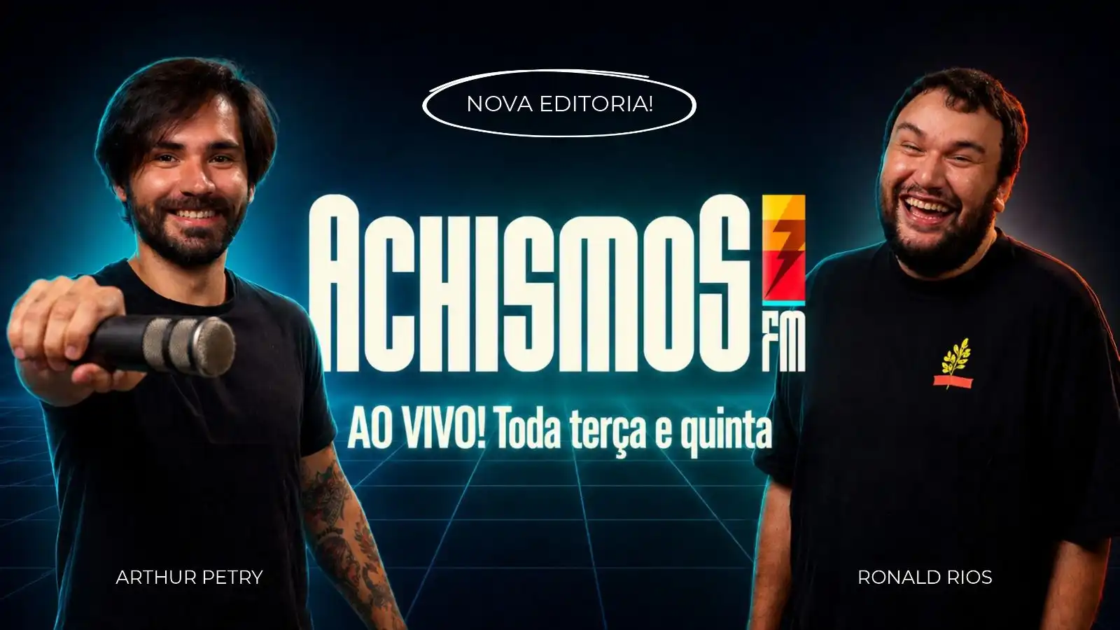 Imagem de Achismos TV lança “Achismos FM” e amplia presença como um dos maiores hubs independentes de entretenimento do Brasil