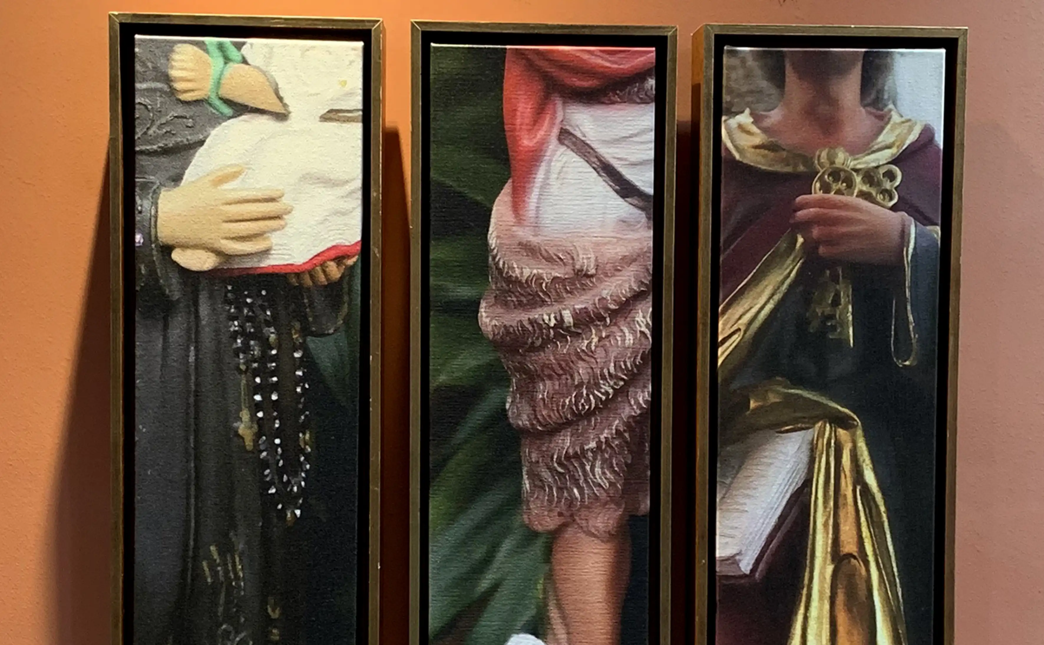 Imagem de Exposição gratuita ‘Três Homens de Fé: Antônio, João e Pedro’ reúne 17 obras abertas à visitação, no Centro Histórico de Salvador