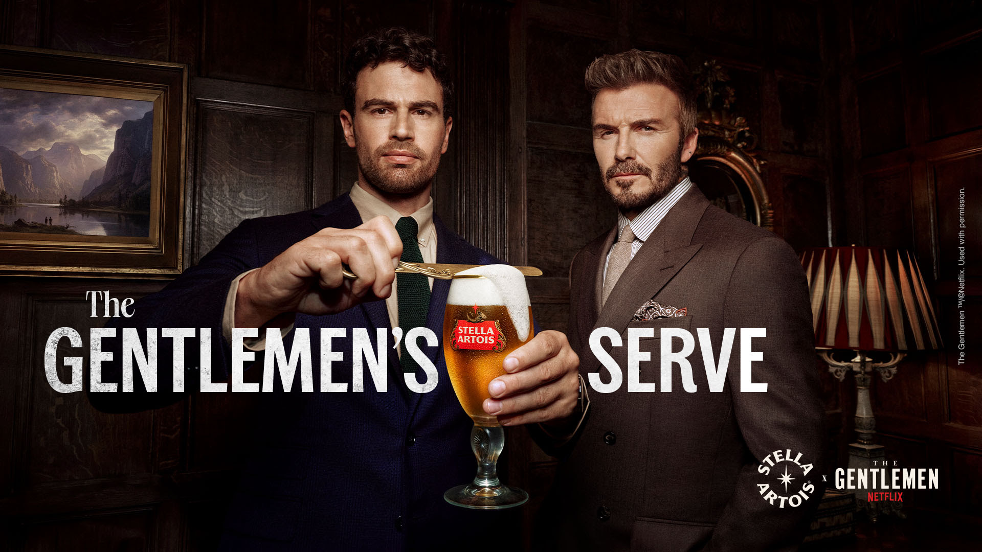 Imagem de Netflix e Stella Artois levam campanha “The Gentlemen’s Serve” à 2ª temporada de "Magnatas do Crime"