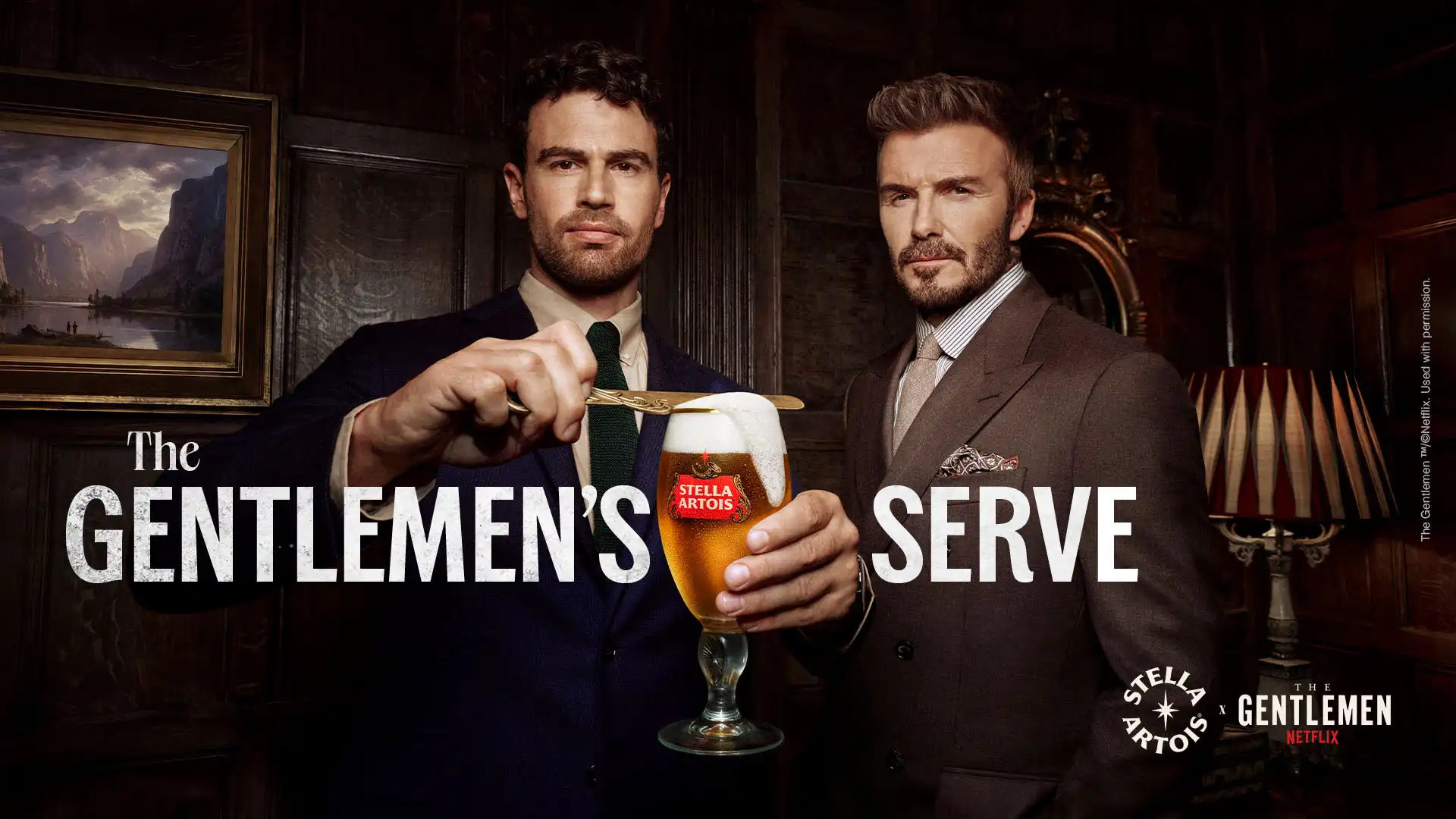 Imagem de Netflix e Stella Artois levam campanha “The Gentlemen’s Serve” à 2ª temporada de "Magnatas do Crime"