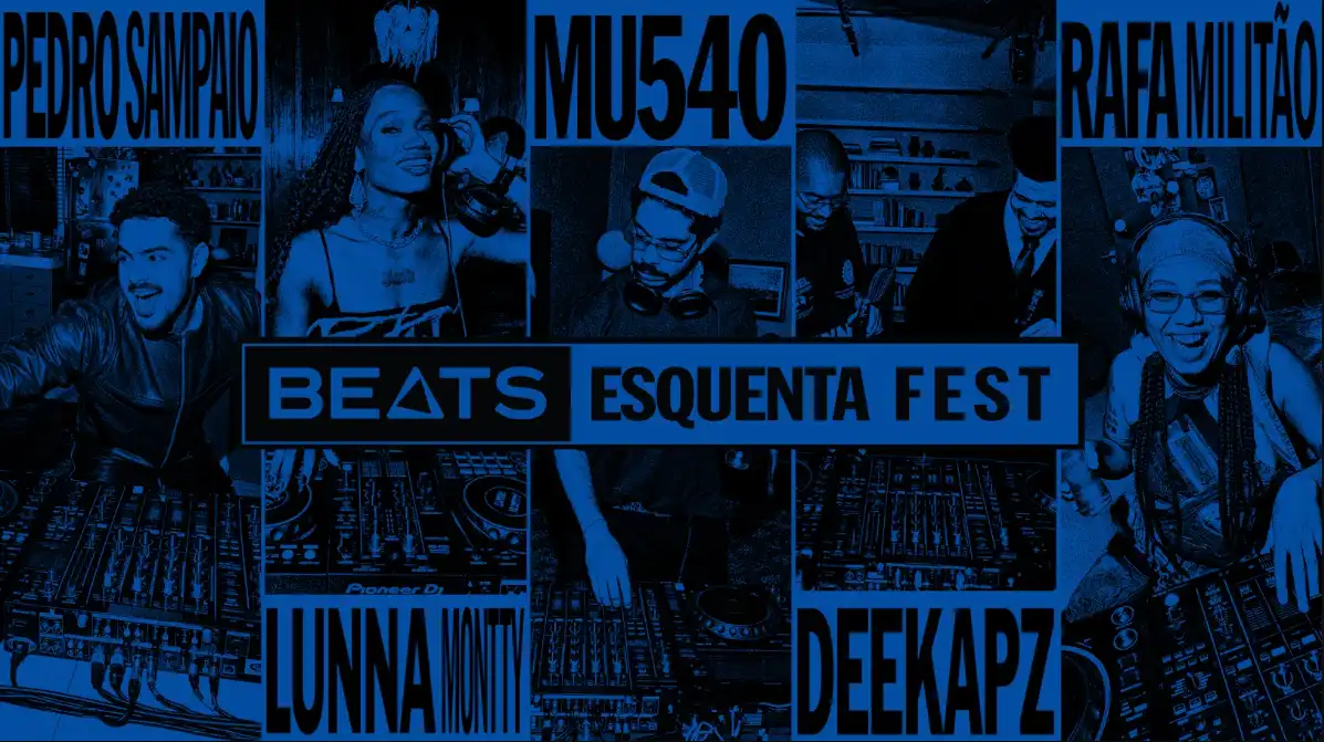 Imagem de  Beats Esquenta Fest: novo projeto musical reúne sets inéditos de DJs