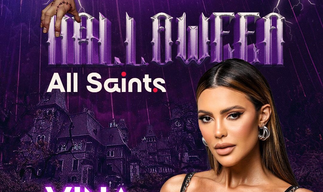 Imagem de Halloween All Saints terá show exclusivo de Vina Calmon