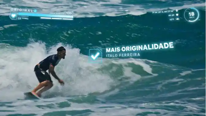 Imagem de Natura coloca Ítalo Ferreira e sósia em duelo, em nova campanha do Kaiak