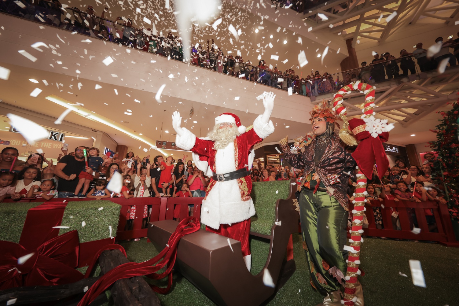 Imagem de Salvador Shopping abre o Natal de Laços e Afetos com espetáculo musical e chegada do Papai Noel