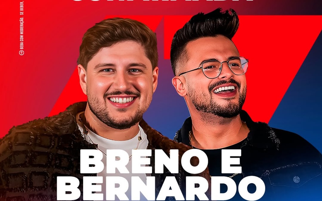 Imagem de Breno & Bernardo estão confirmados na 70ª edição da Festa do Peão de Barretos