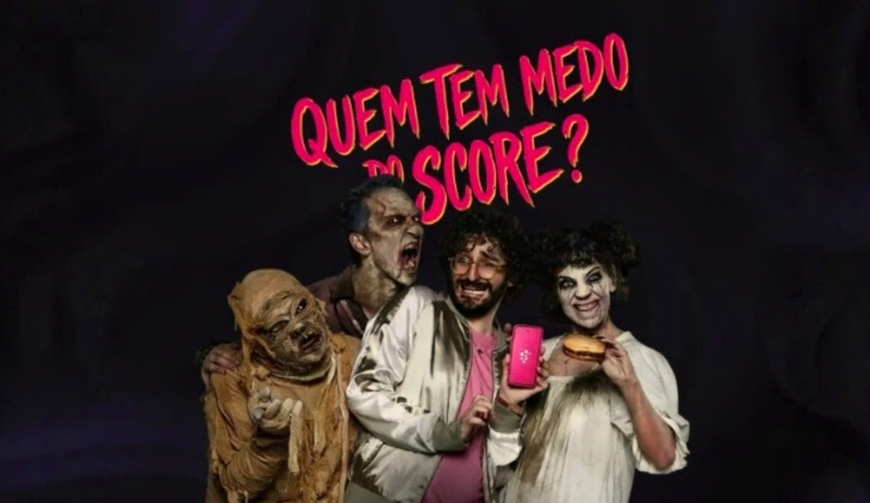 Imagem de Serasa e Burger King® dão sanduíche para quem tiver coragem de encarar o Score neste Halloween