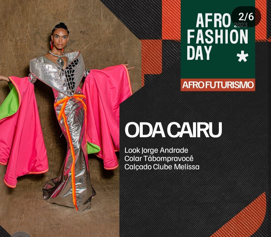 Imagem de Ateliê Jorge Andrade e Meto Monteiro levou ancestralidade futurista ao Afro Fashion Day 2023