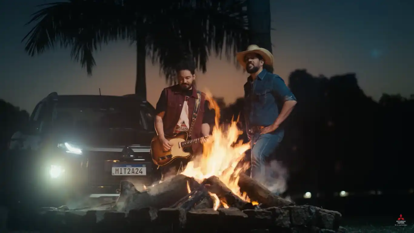 Imagem de Mitsubishi L200 Triton Sport estrela novo filme ao lado de Fernando e Sorocaba