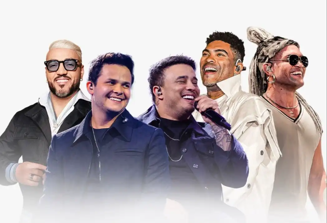 Imagem de Camarote Club traz a mistura de ritmos com Belo, Matheus e Kauan e Timbalada