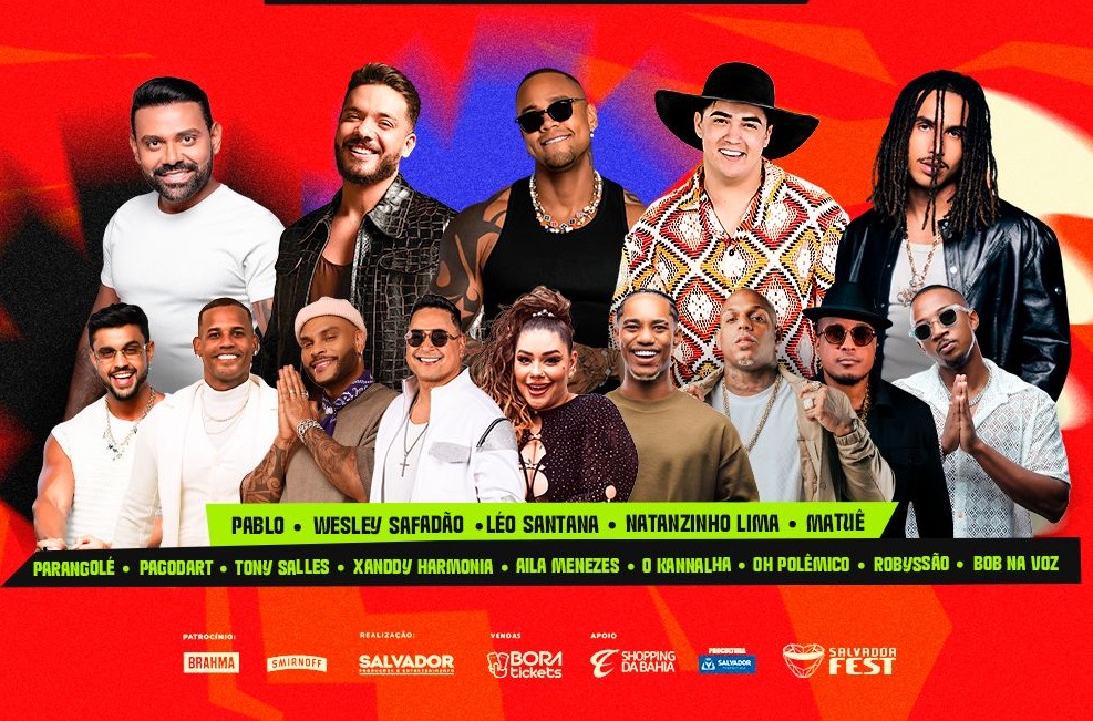 Imagem de Salvador Fest anuncia virada de lote dia 8 de agosto