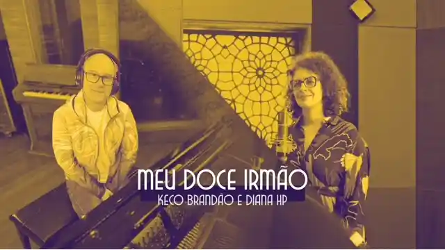 Imagem de Keco e Diana juntos na canção "Meu Doce Irmão"