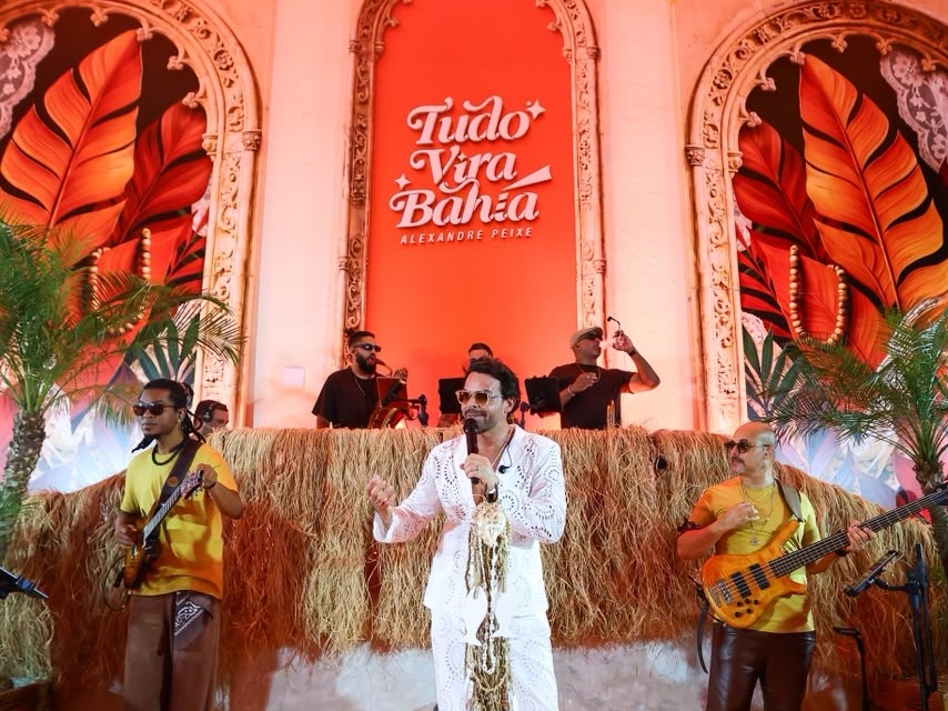 Imagem de Alexandre Peixe celebra a Bahia em novo projeto musical, “Tudo Vira Bahia Vol. 1”