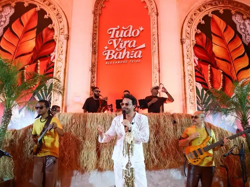 Imagem de Alexandre Peixe celebra a Bahia em novo projeto musical, “Tudo Vira Bahia Vol. 1”