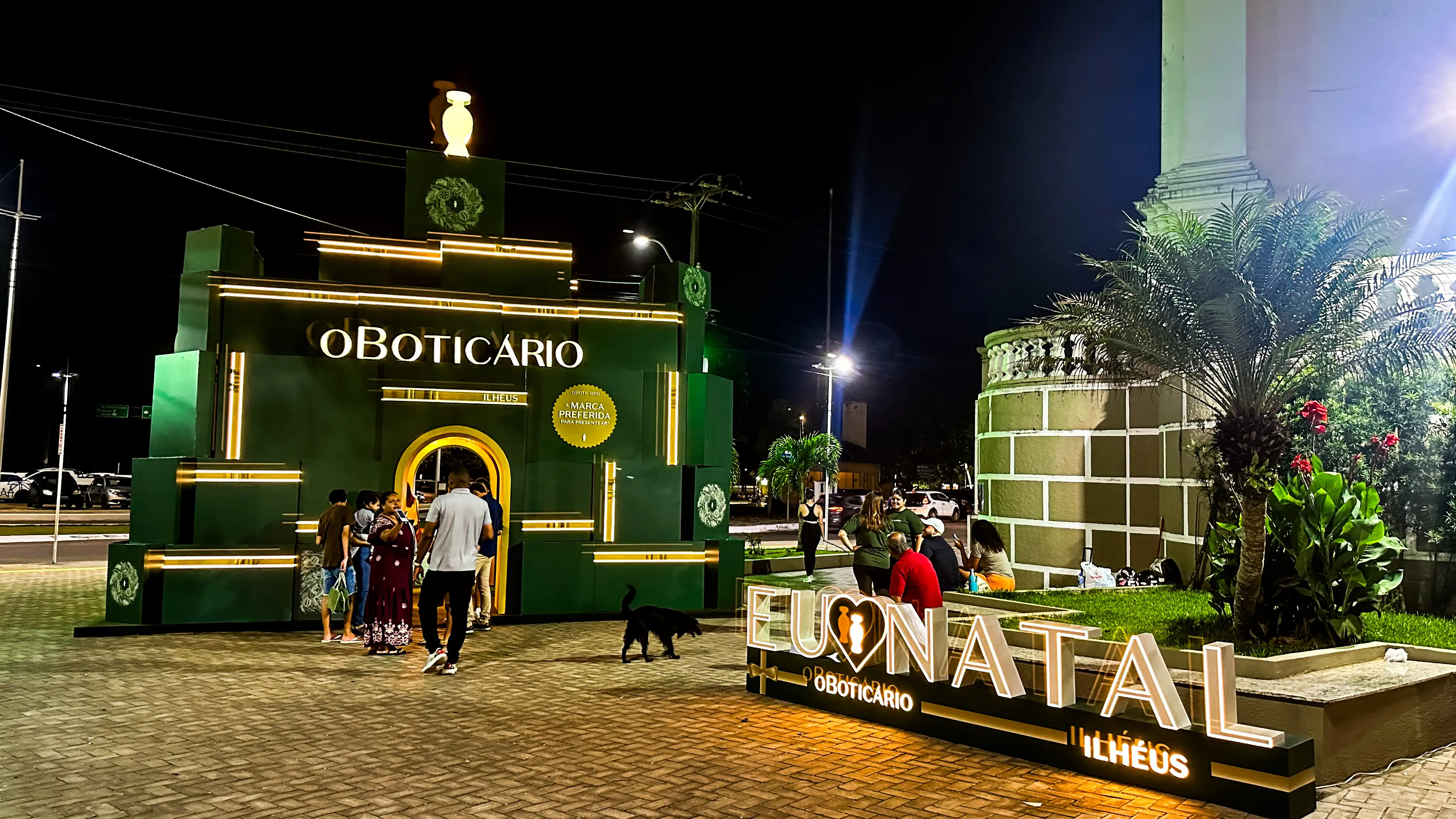 Imagem de O Boticário leva atração natalina para a praça da Catedral São Sebastião, em Ilhéus