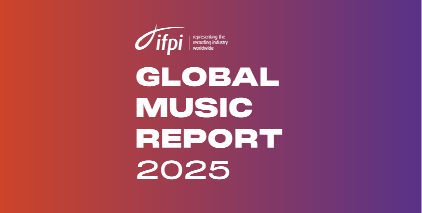 Imagem de Receitas globais de músicas gravadas cresceram 4,8% em 2024, segundo o IFPI Global Music Report 2025